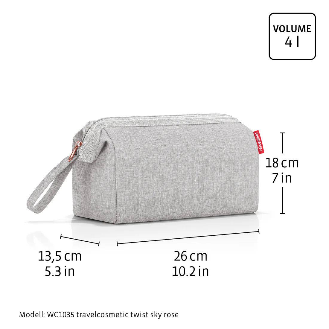 Trousse de toilette beige GM Reisenthel 5