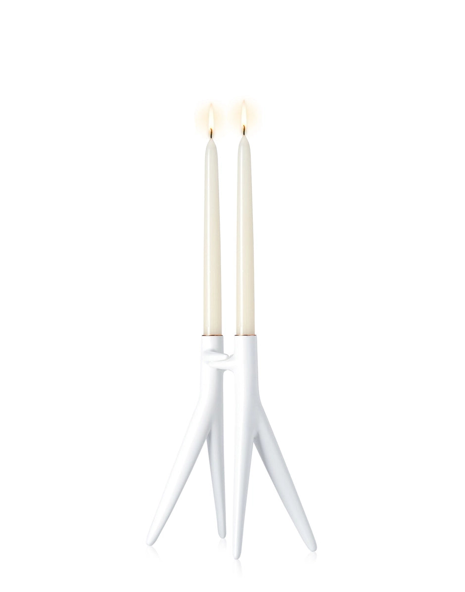 Bougeoir Kartell blanc