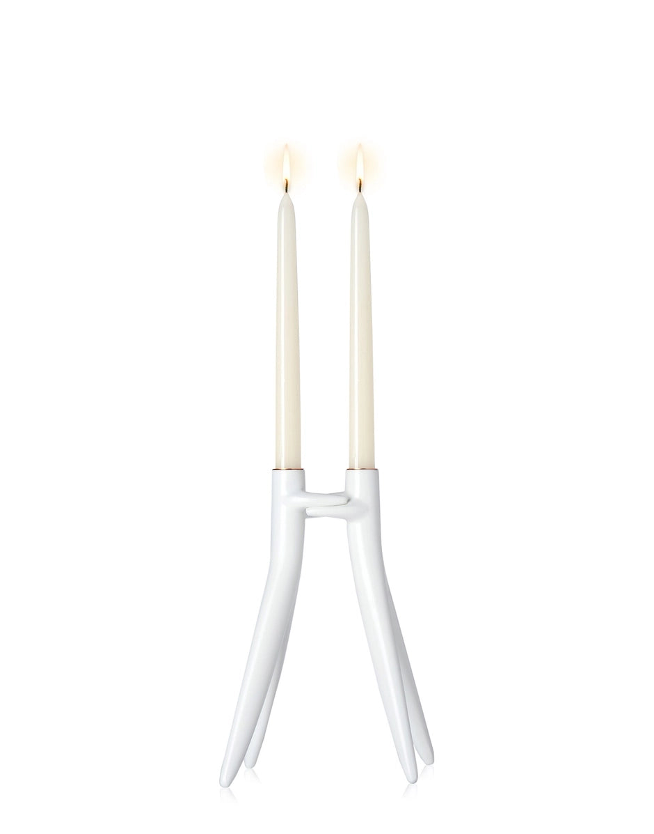 Bougeoir Kartell blanc 1