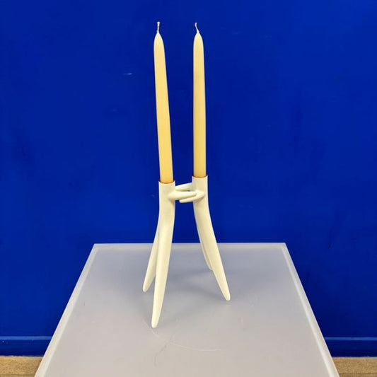 Bougeoir Kartell blanc 2