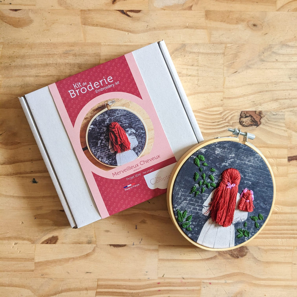 Broderie kit entreprise francaise 16
