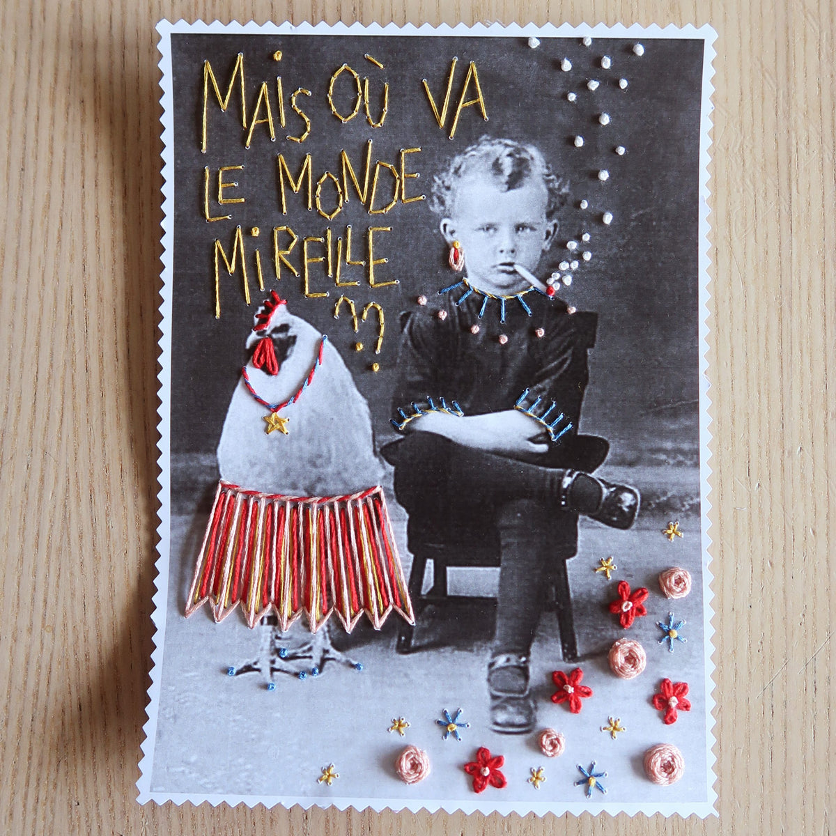 Broderie kit entreprise francaise 27