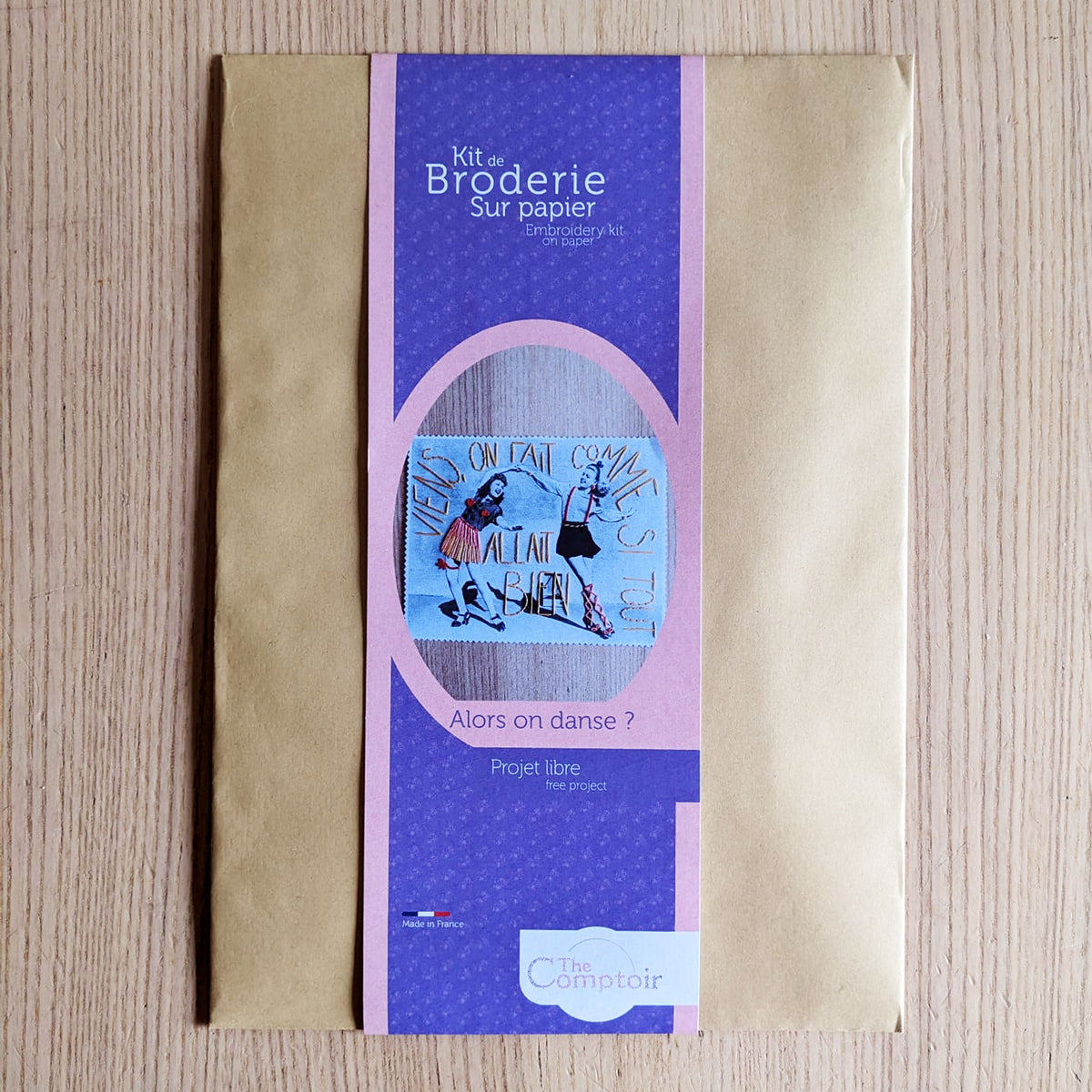 Broderie kit entreprise francaise 34