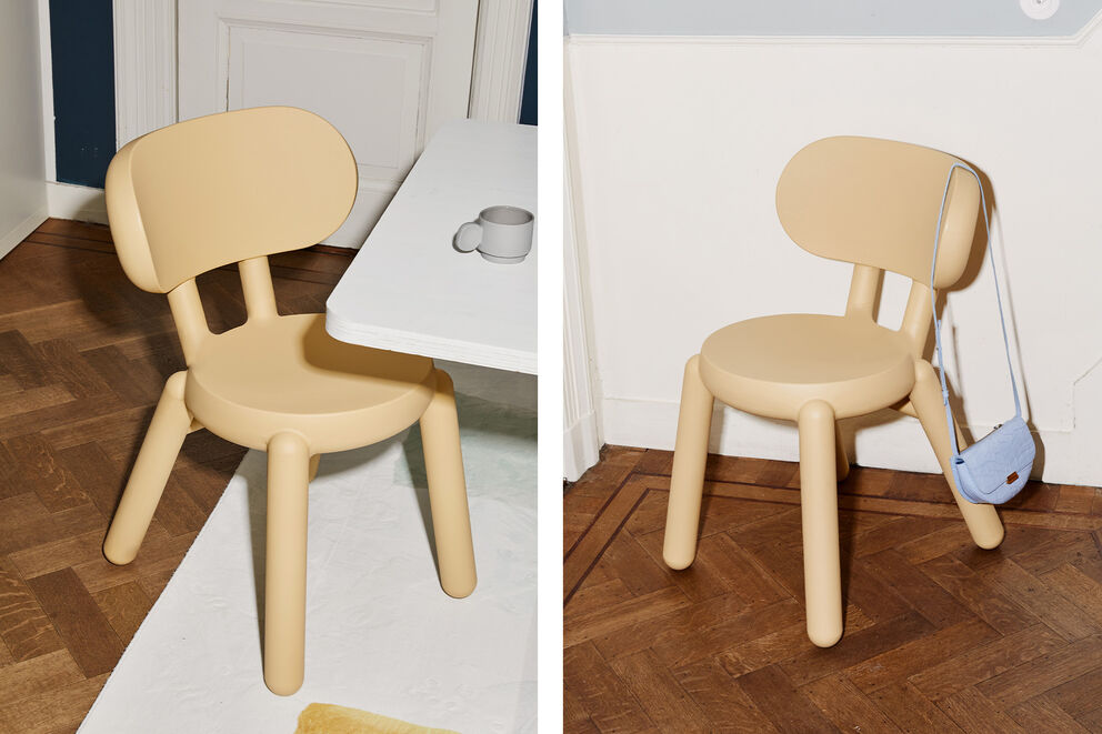 Chaise Kaboom beige Fatboy