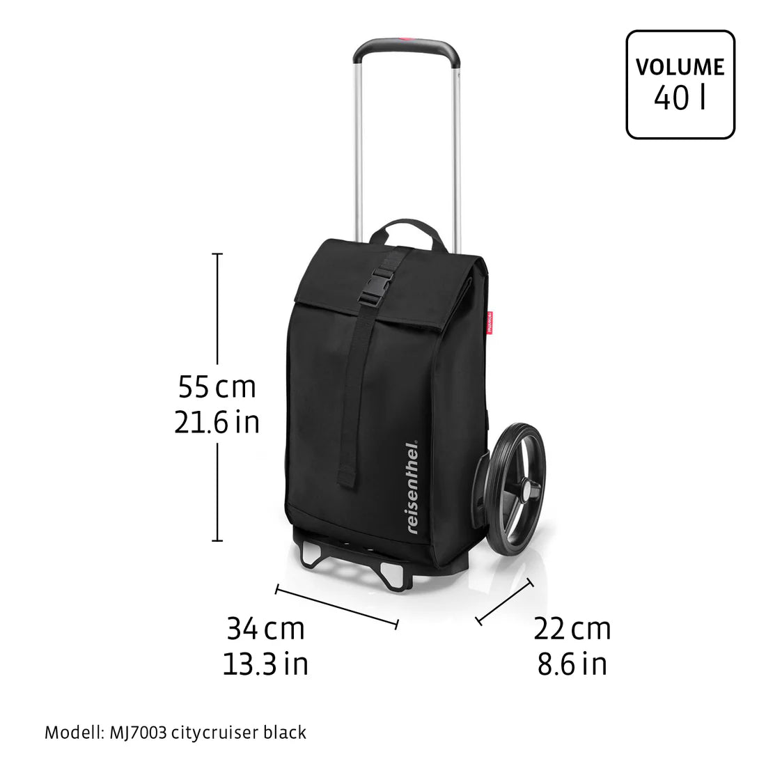 Citycruiser rouge Reisenthel 5