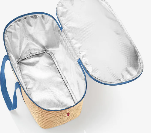 Glaciere Coolerbag Raffia bleu Reisenthel 3