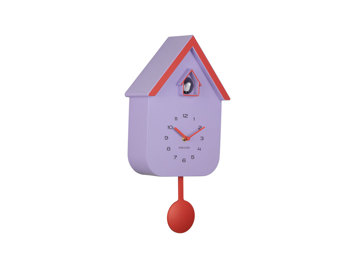 Horloge murale Dupla Color Cuckoo Present Time 5