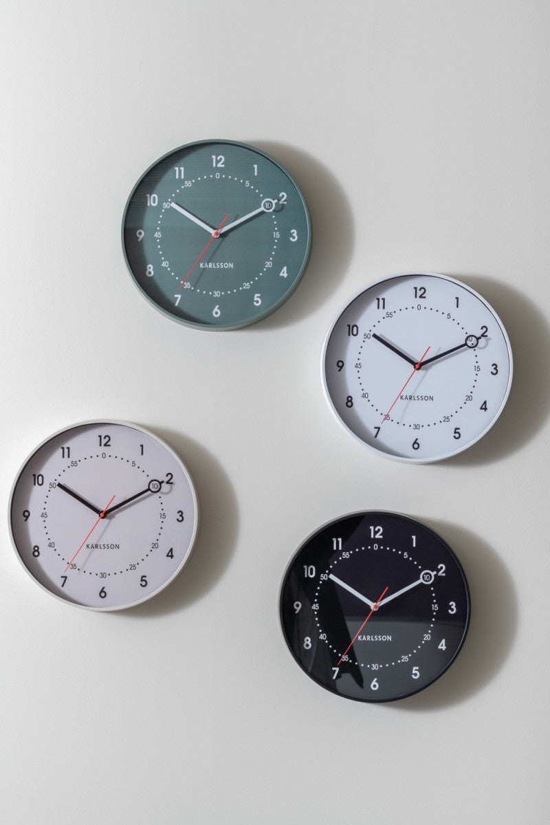 Horloge murale Fresque Present Time