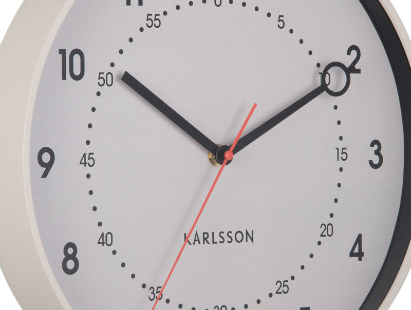 Horloge murale Fresque Present Time 3