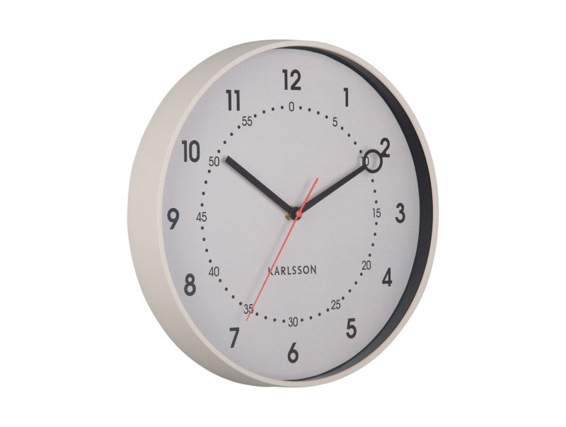 Horloge murale Fresque Present Time 4