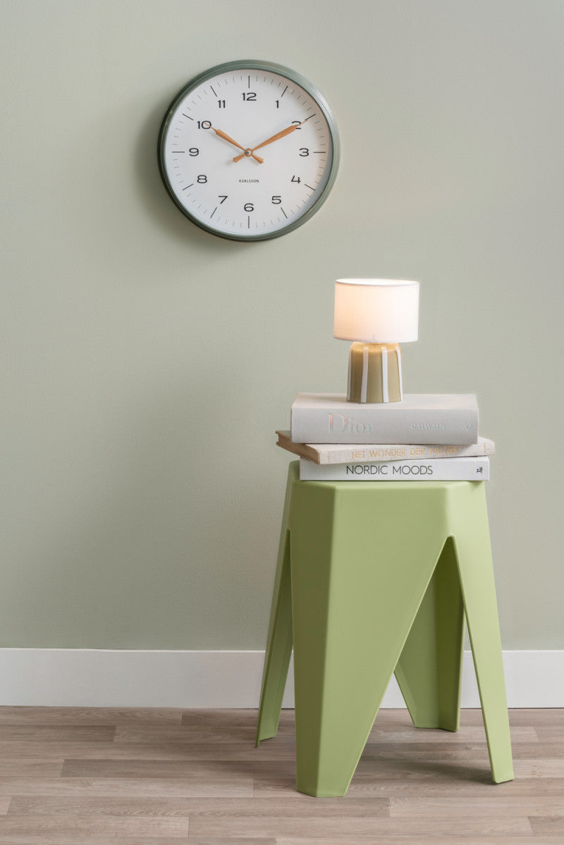 Horloge murale moderne d'usine Present Time