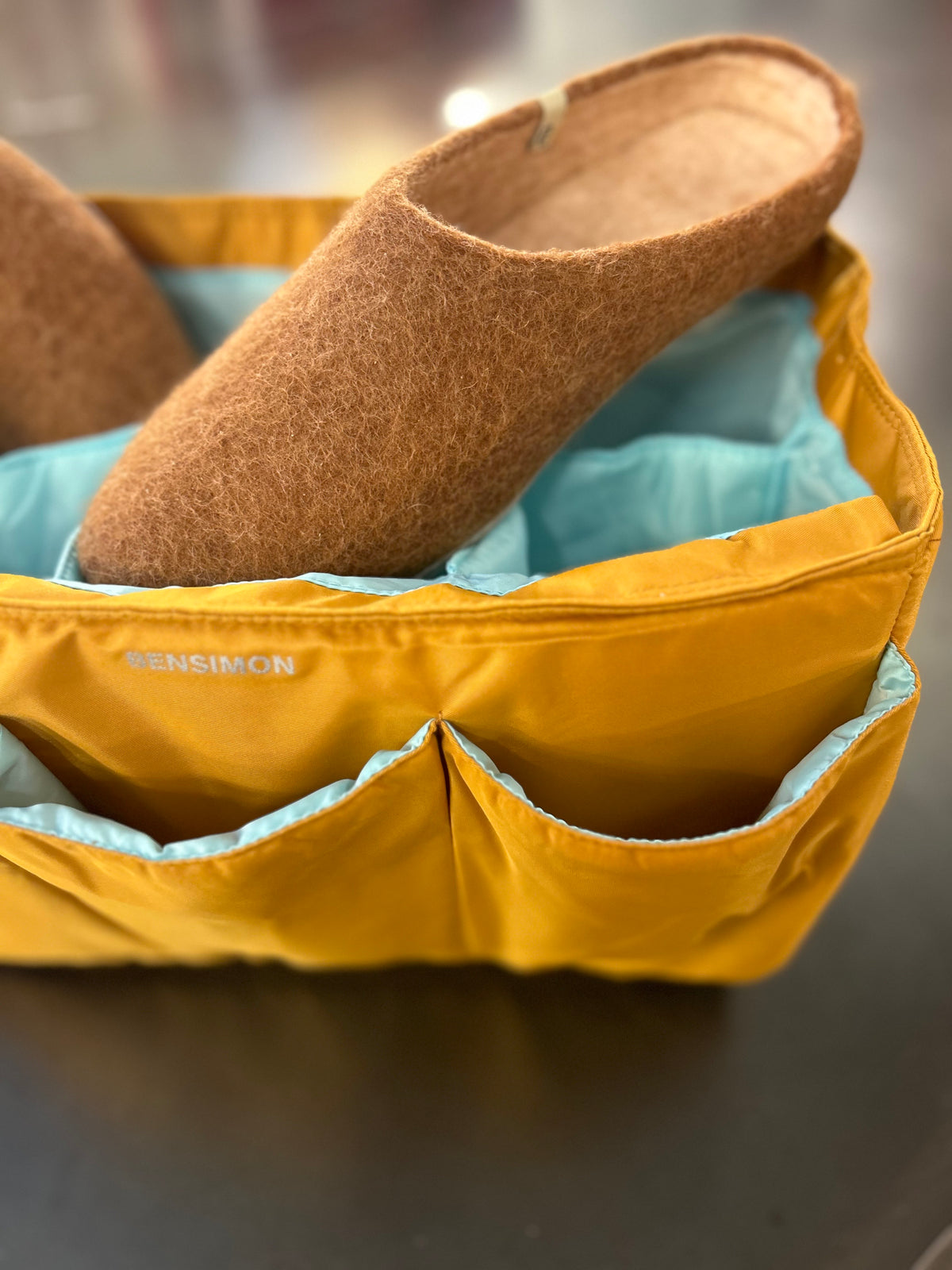Housse de rangement Bensimon jaune 1