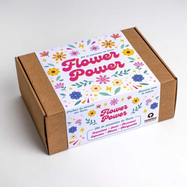 Kit de plantation Flower Power Resetea