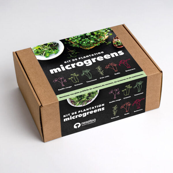 Kit de plantation microgreens Resetea