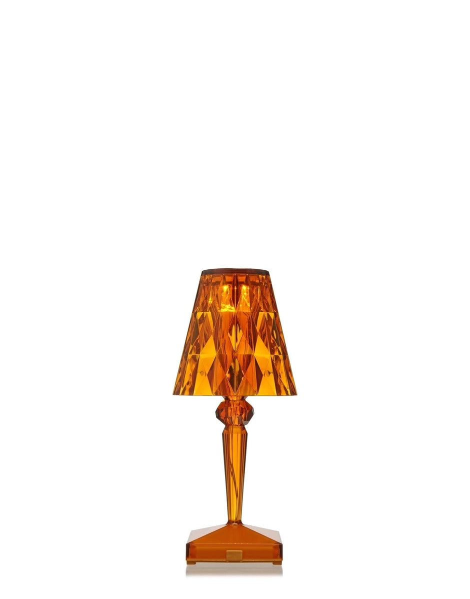 Lampe rechargeable Battery Kartell ambre 1
