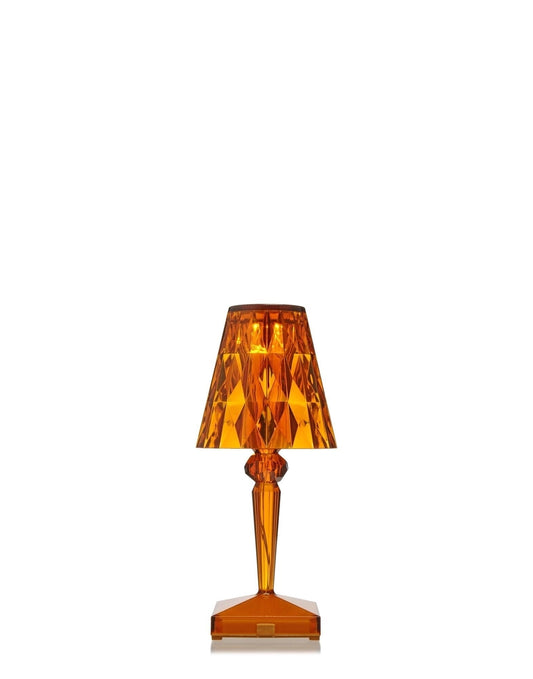 Lampe rechargeable Battery Kartell ambre 1