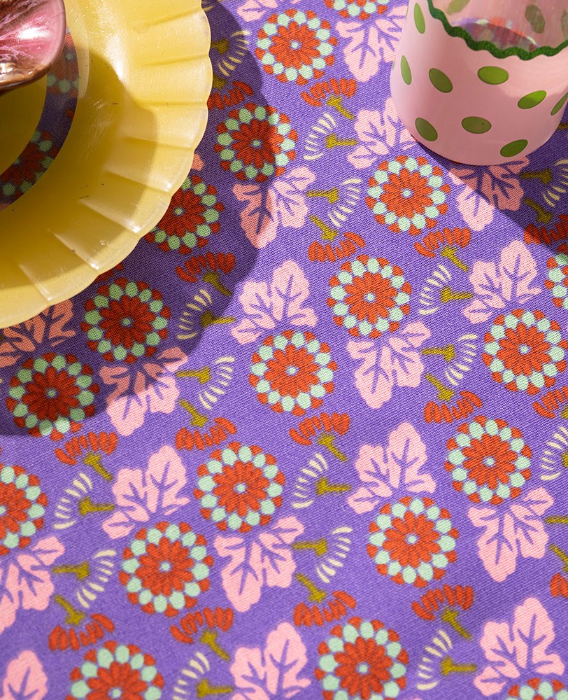 Nappe motif les touristes 4