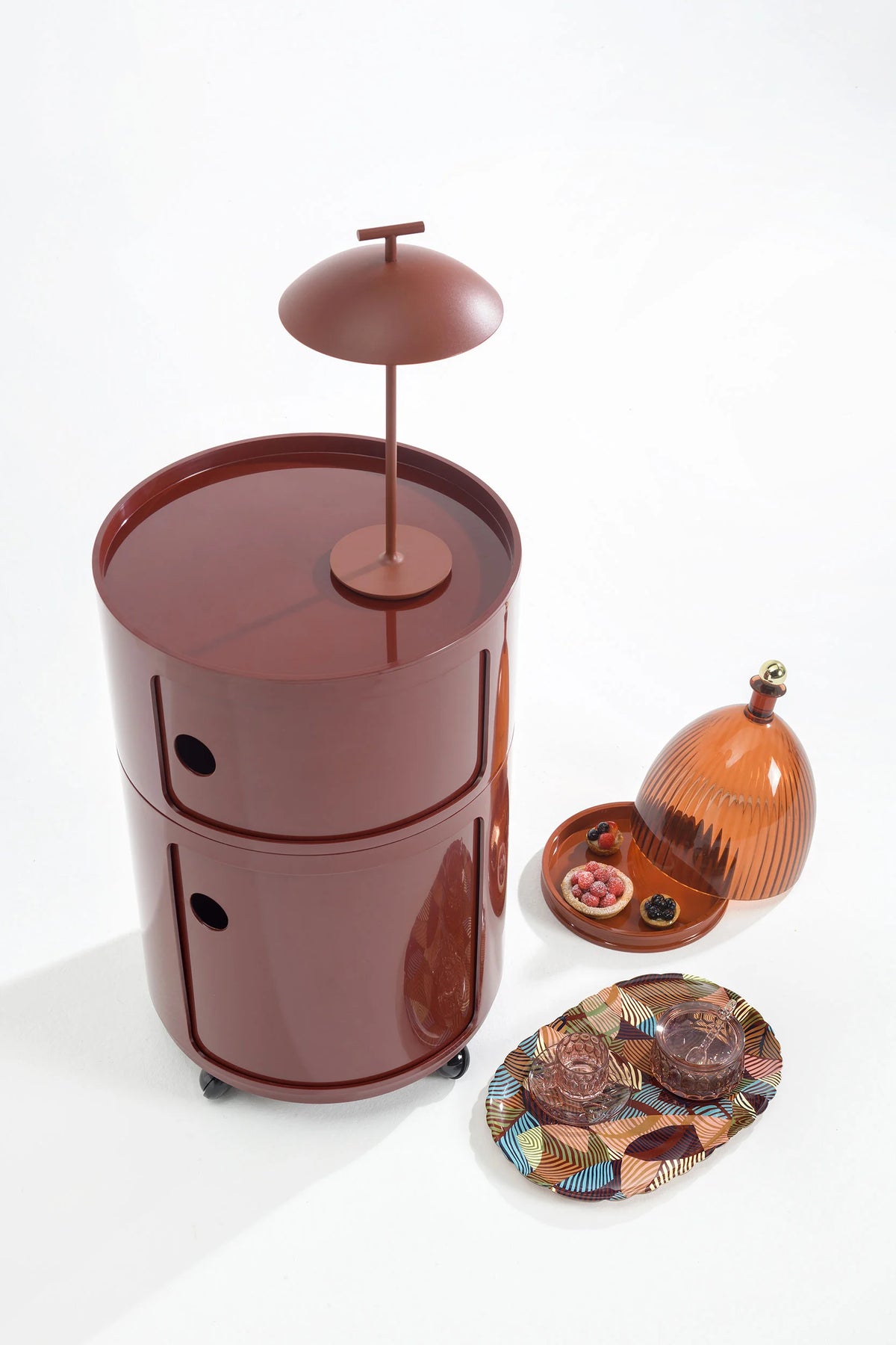 New Componibili big bordeaux Kartell