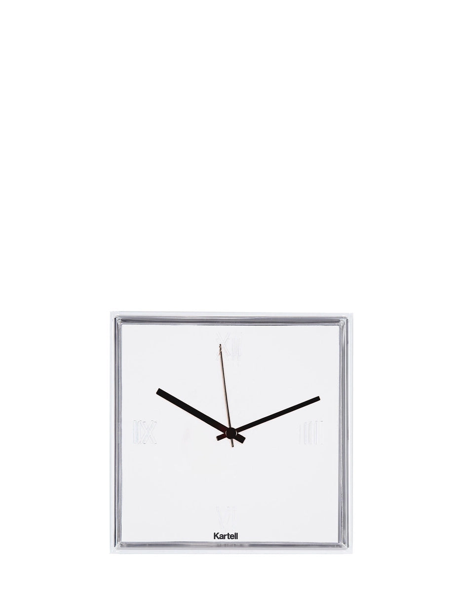 Pendule blanc Tic Tac Kartell 1