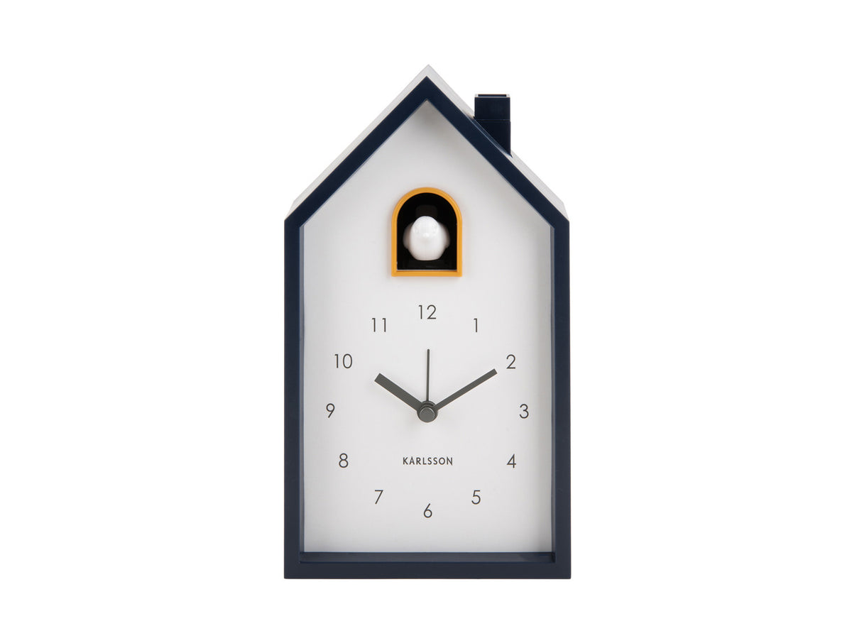 Pendule coucou bleu marine Present time 2