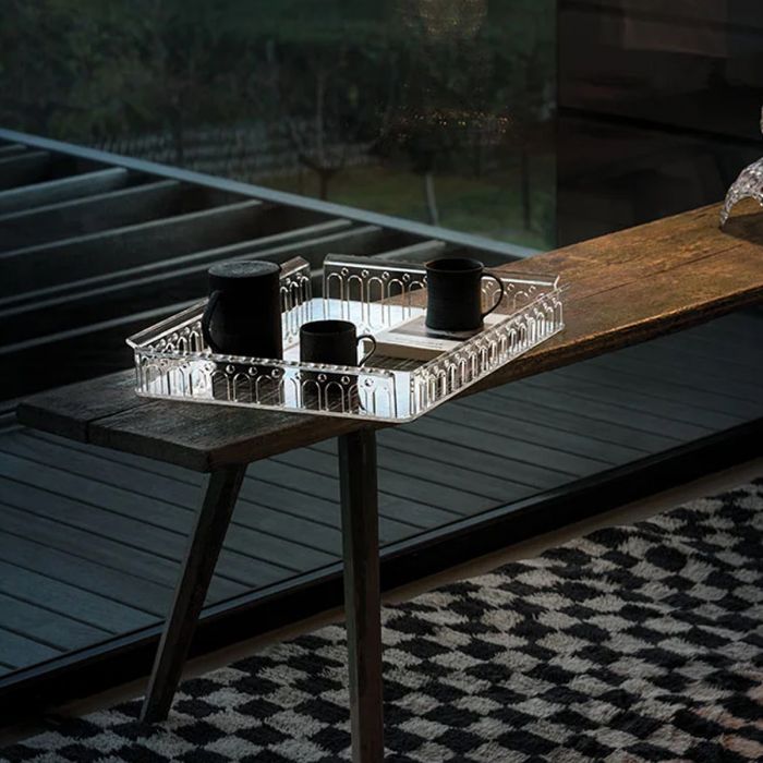 Plateau Piazzo cristal Kartell 4