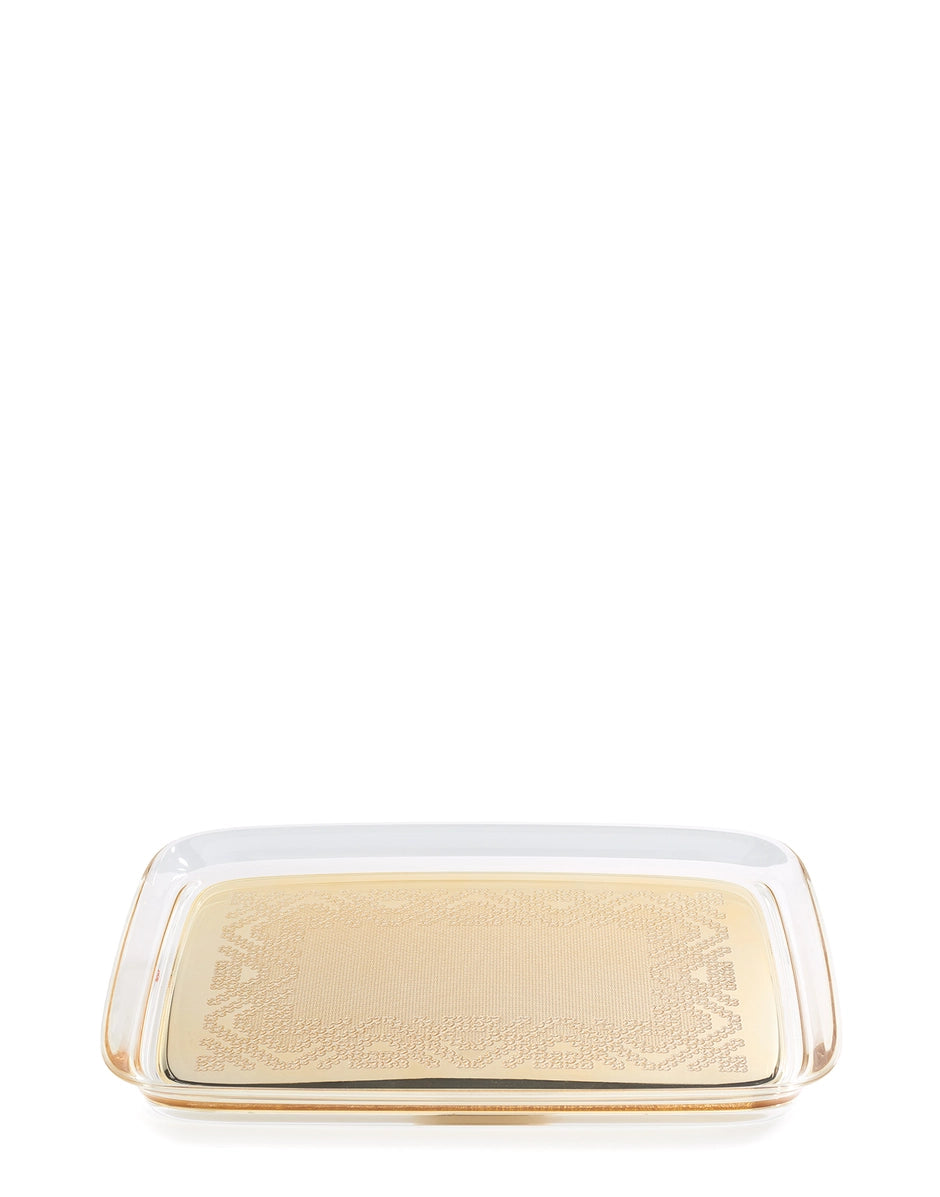 Plateau Tee time dore Kartell 1