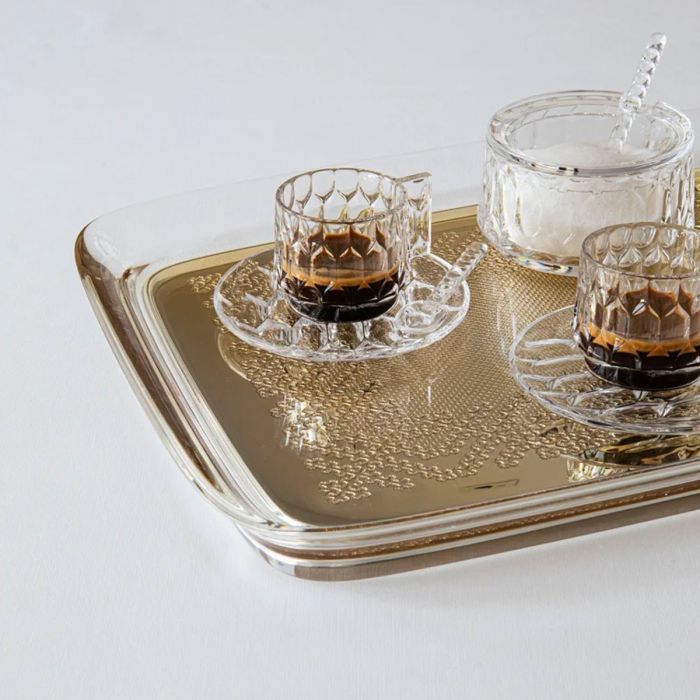 Plateau Tee time dore Kartell 4