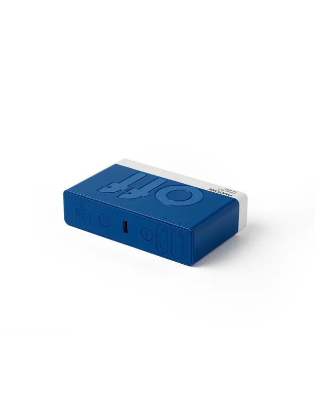 Reveil Flip on/off Lexon Pantone bleu 2