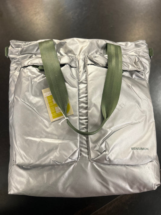 Sac a dos chrome vert Bensimon 2