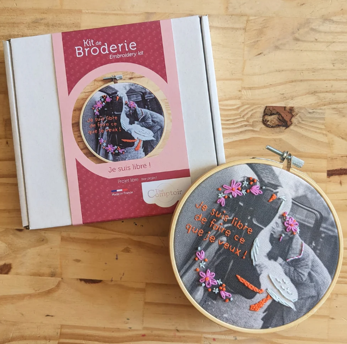 Kit de broderie The comptoir PM