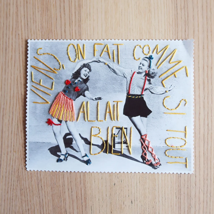 Kit broderie papier The comptoir