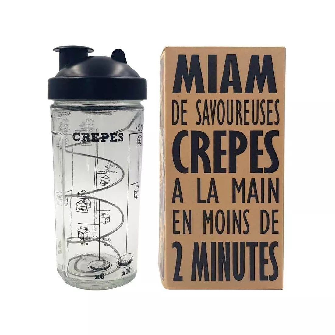 Shaker à crepes Cookut 4