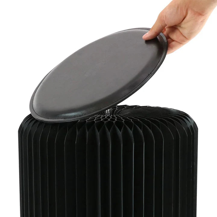 Stooly tabouret carton noir 4