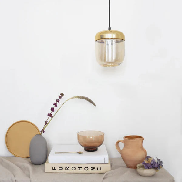 Suspension Acorn Umage Ambre 