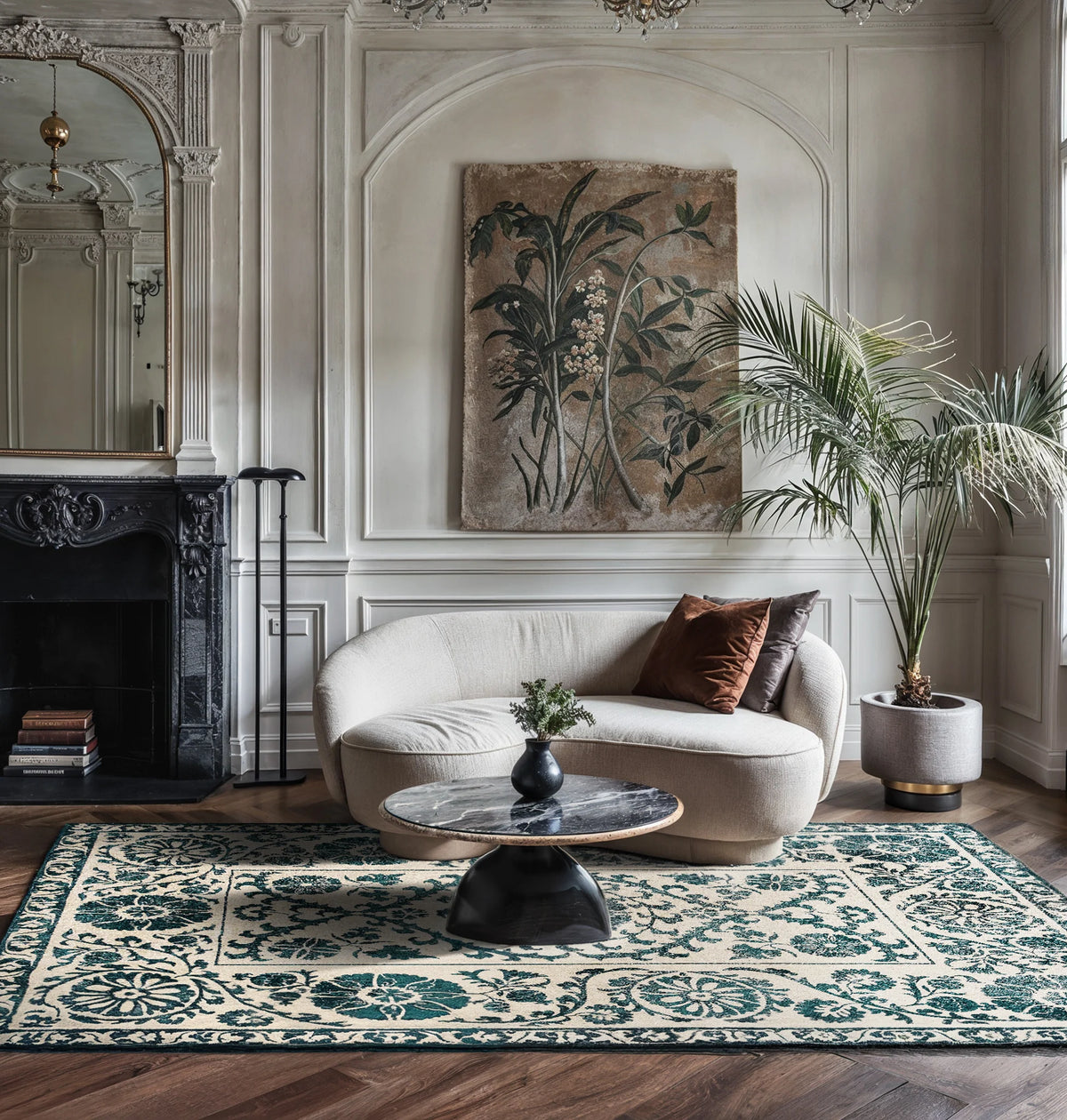 Tapis Louis de Poortere Suzani Notos