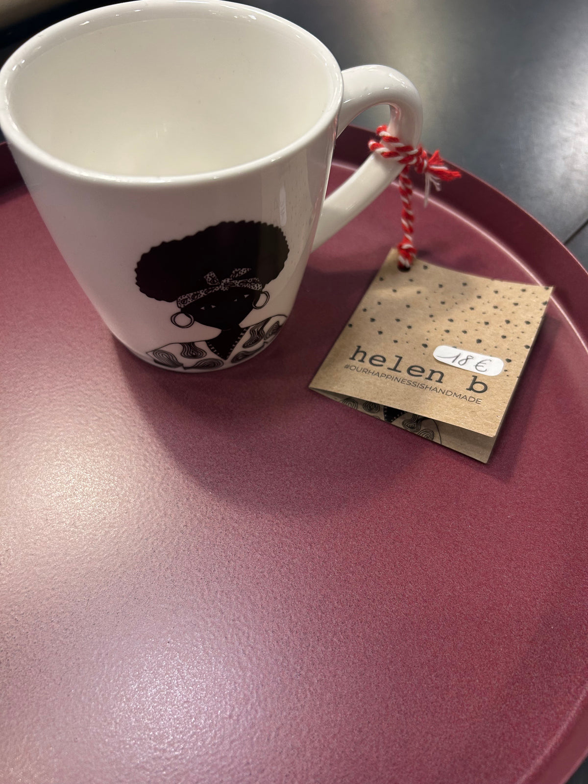 Tasse peint à la main Helen B 1
