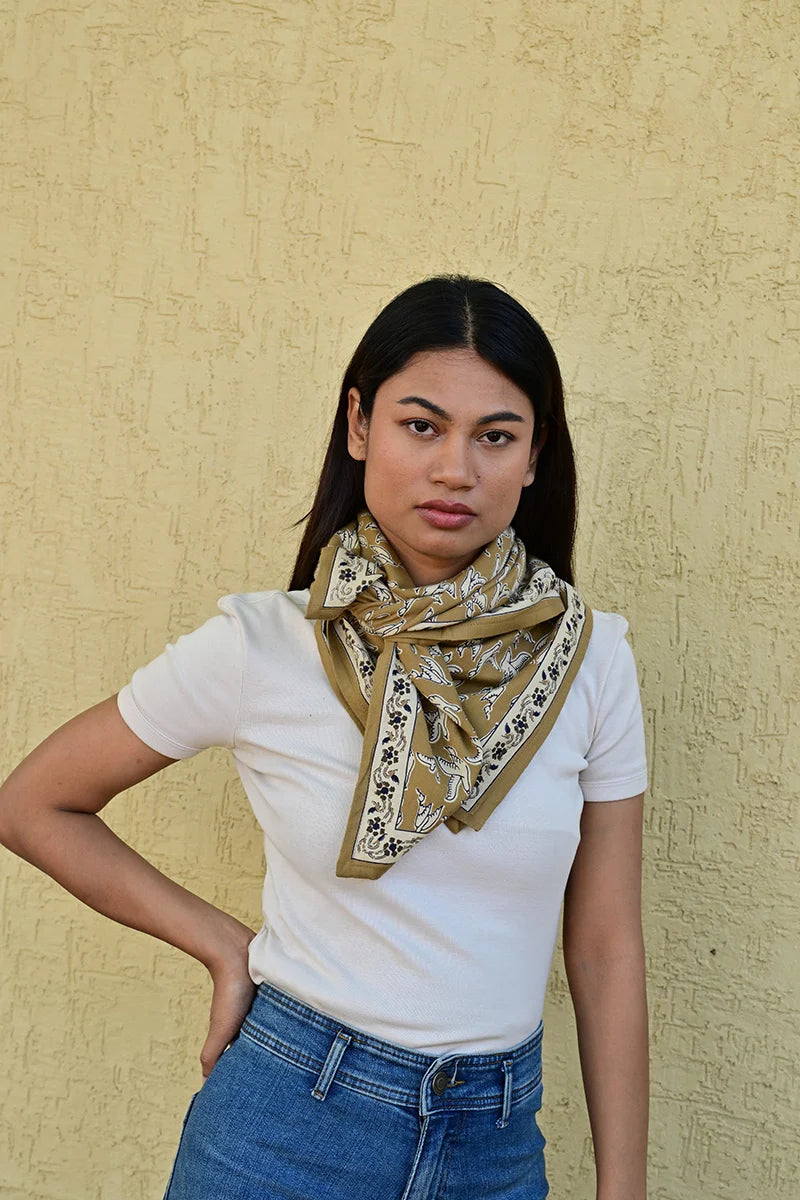 Grand foulard Byzantine